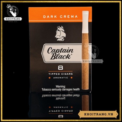 Captain Black Dark Crema 8 điếu