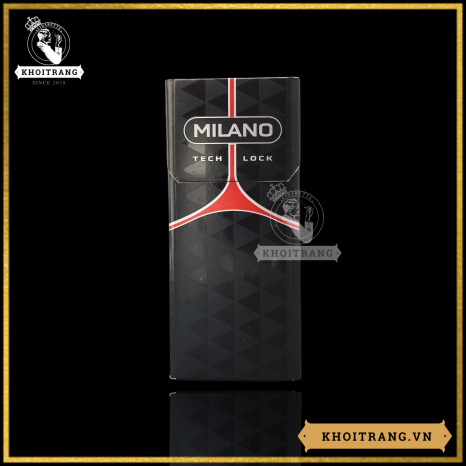 Milano tech lock black 